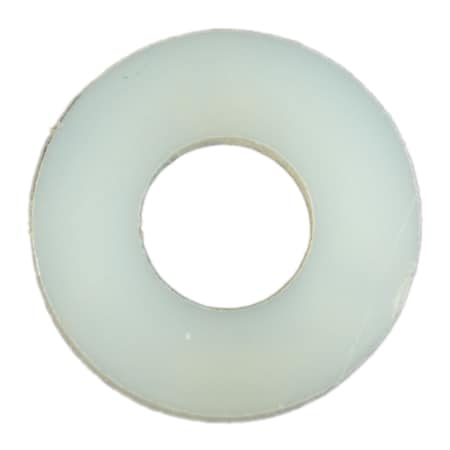 Midwest Fastener Flat Washer, For Screw Size #6 , Nylon 30 PK 62555